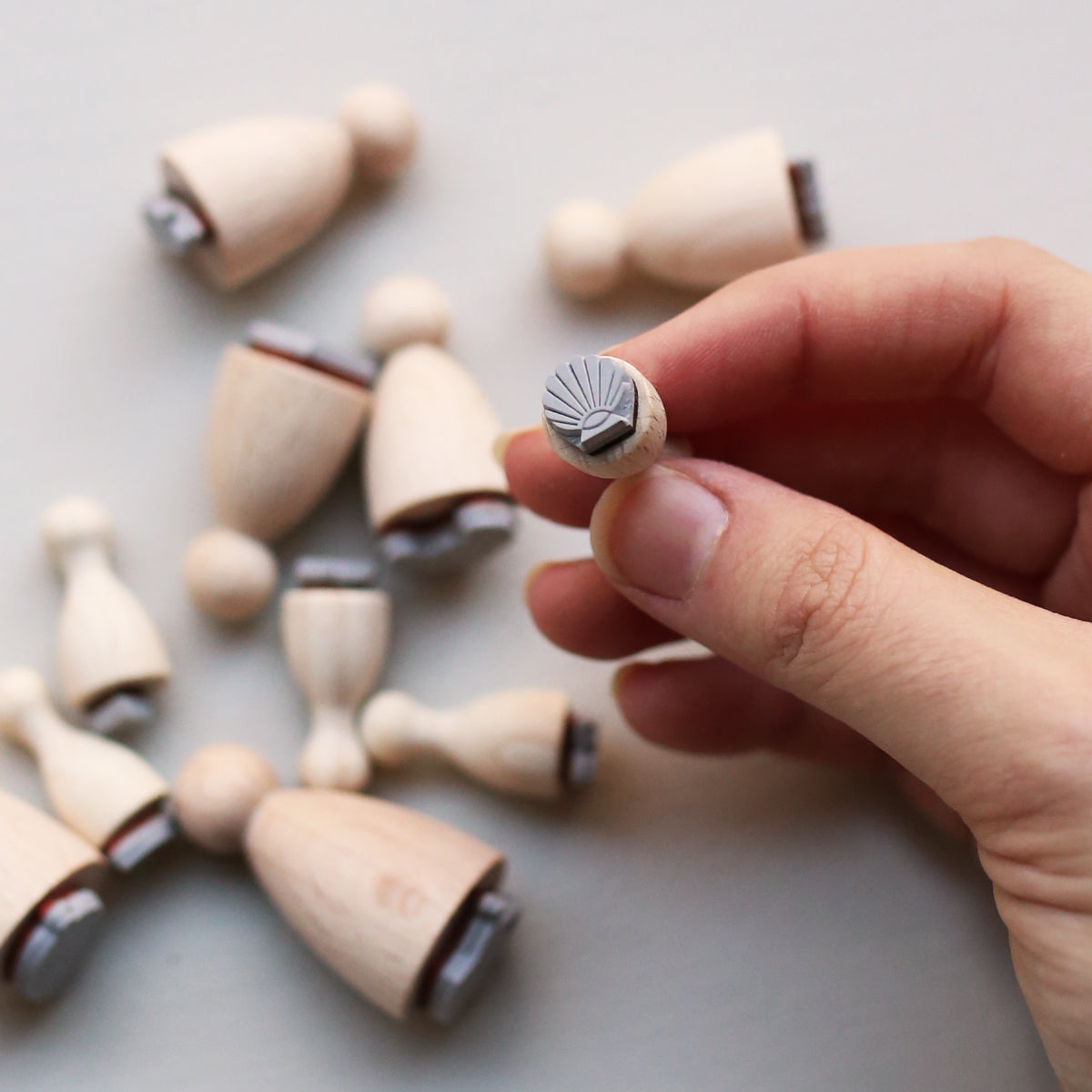 MINI RUBBER STAMP // SEASHELL