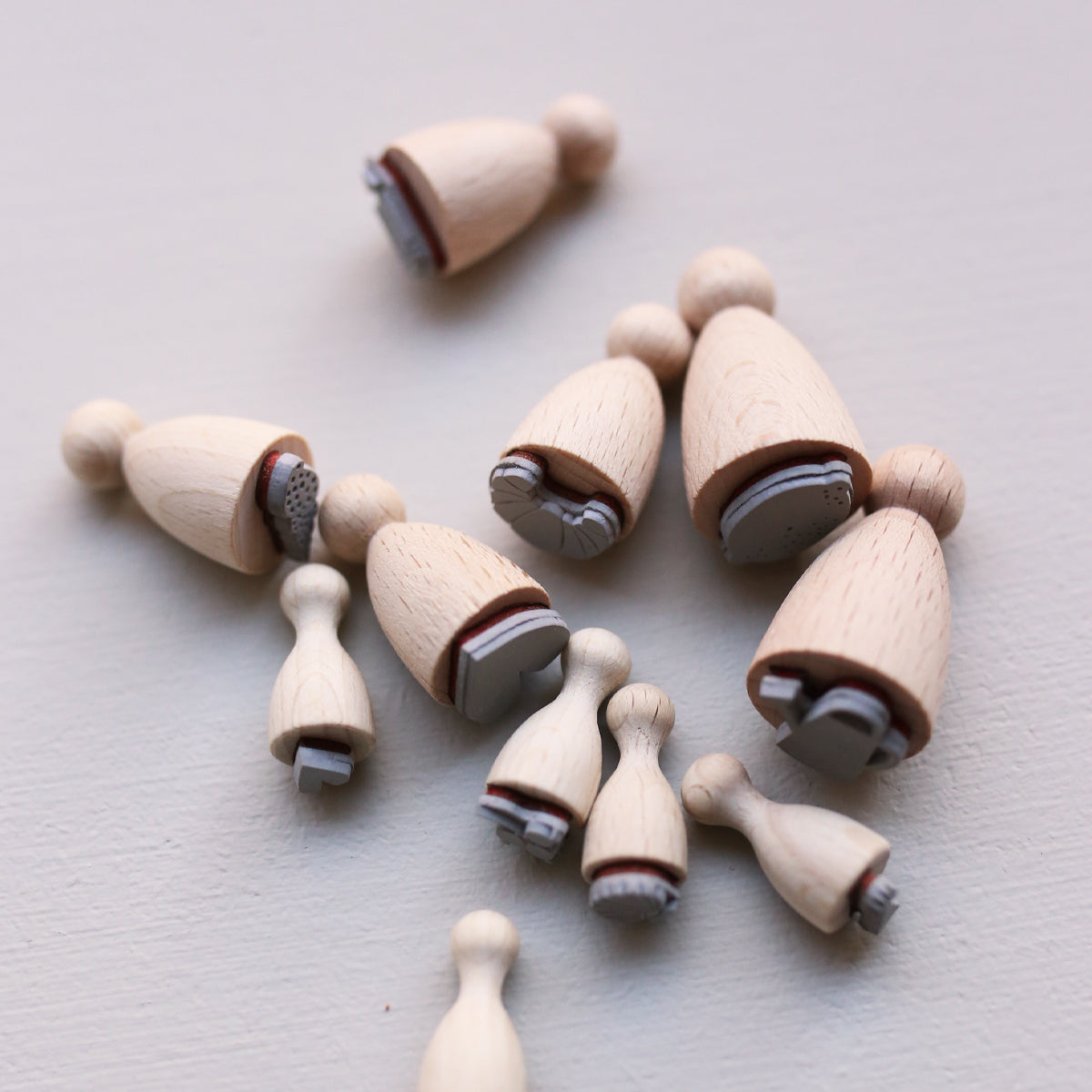 RUBBER STAMP // PENCIL