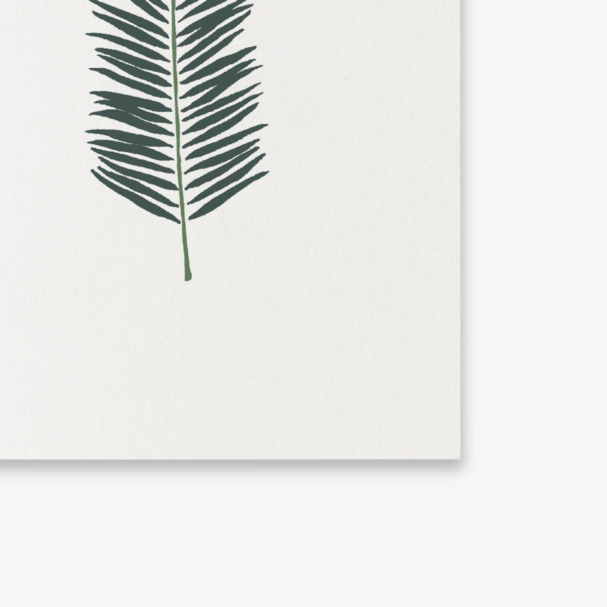SMALL GREETING CARD // PALM II
