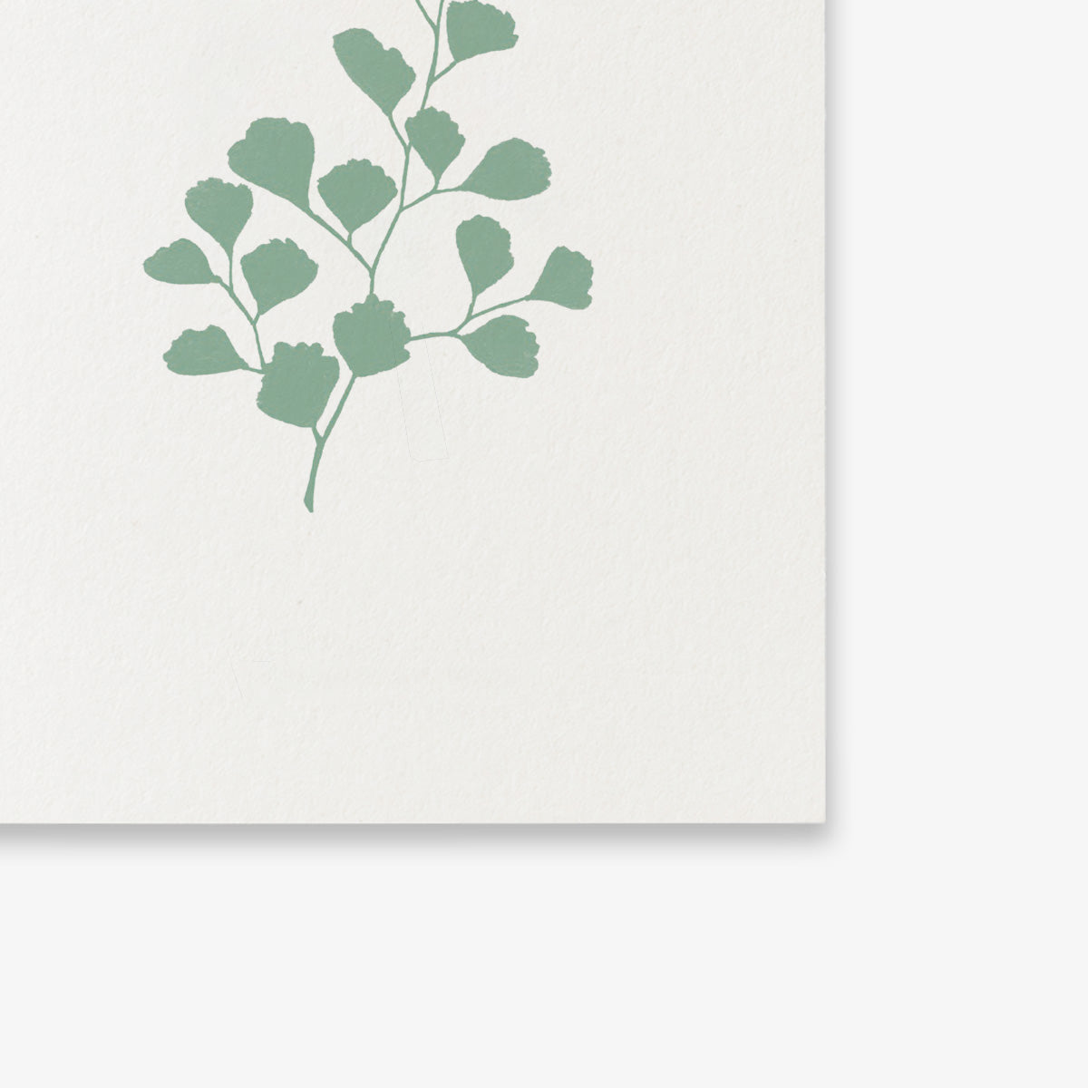 SMALL GREETING CARD // FERN II