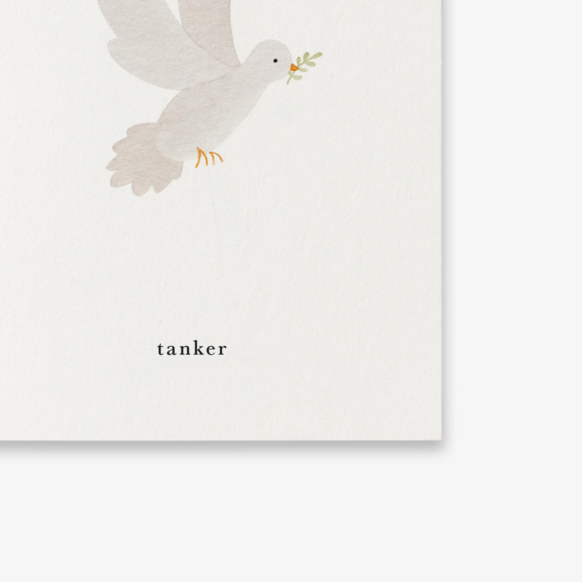SMALL GREETING CARD // DUE (DANISH)