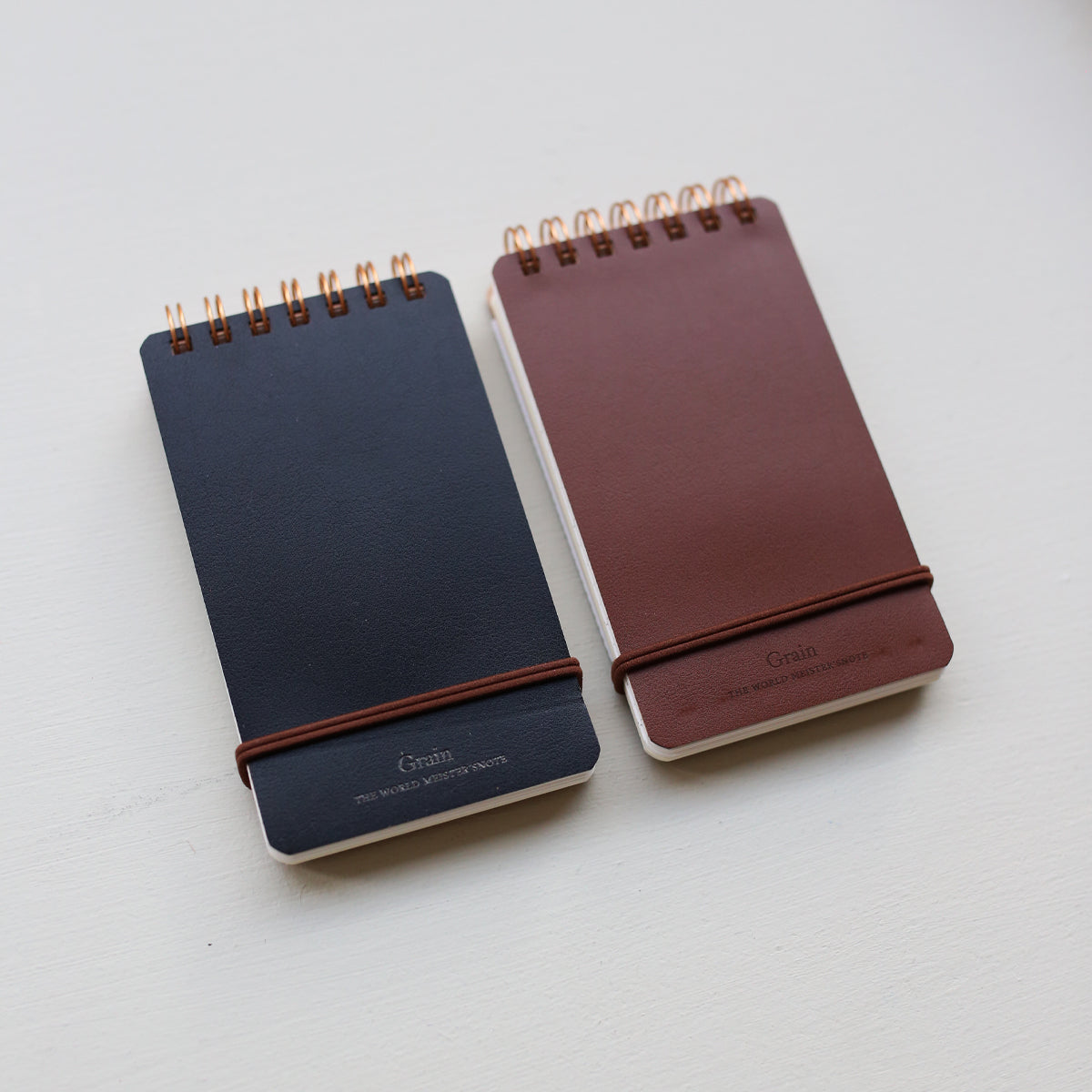 SPIRAL-BOUND NOTEPAD // BROWN