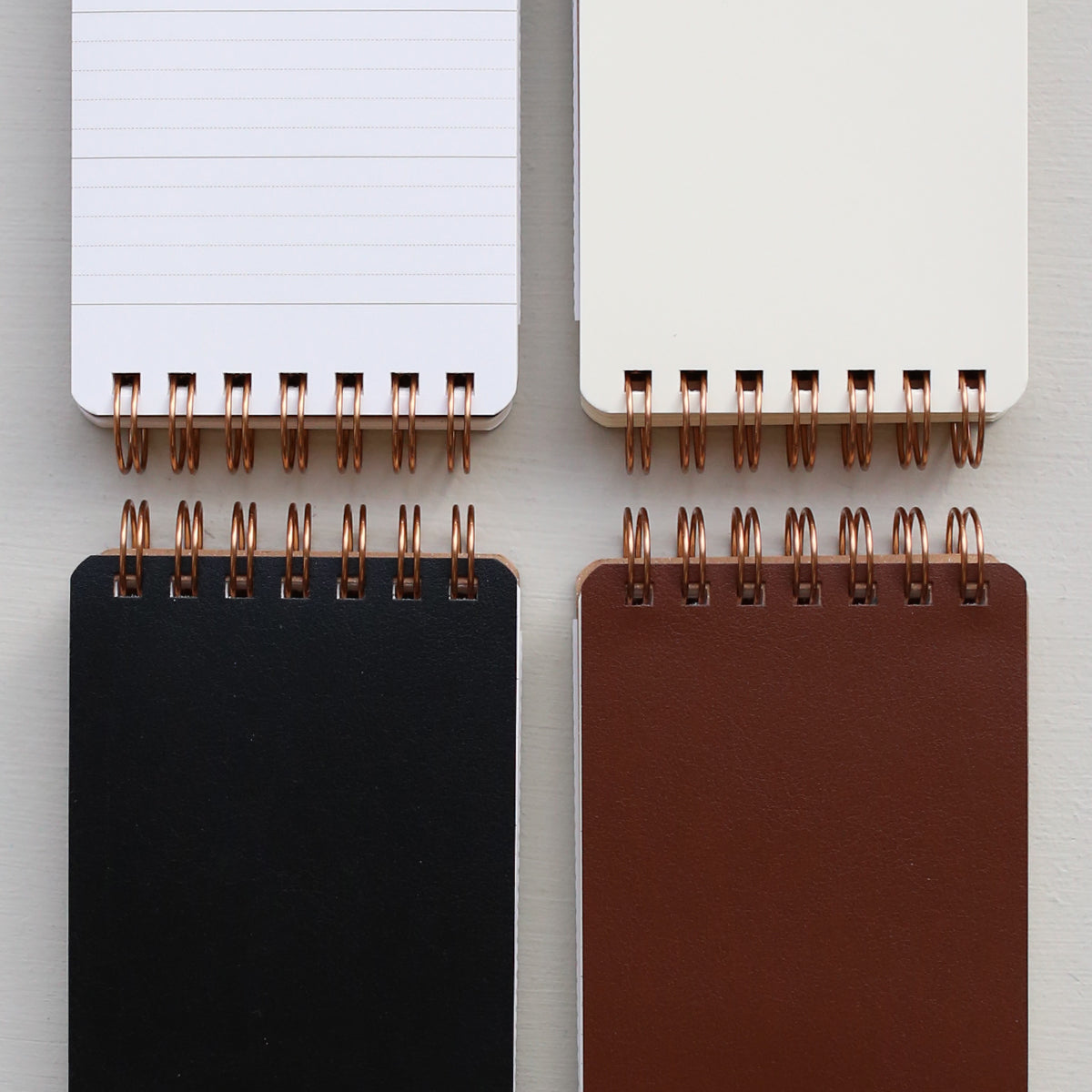 SPIRAL-BOUND NOTEPAD // BLACK