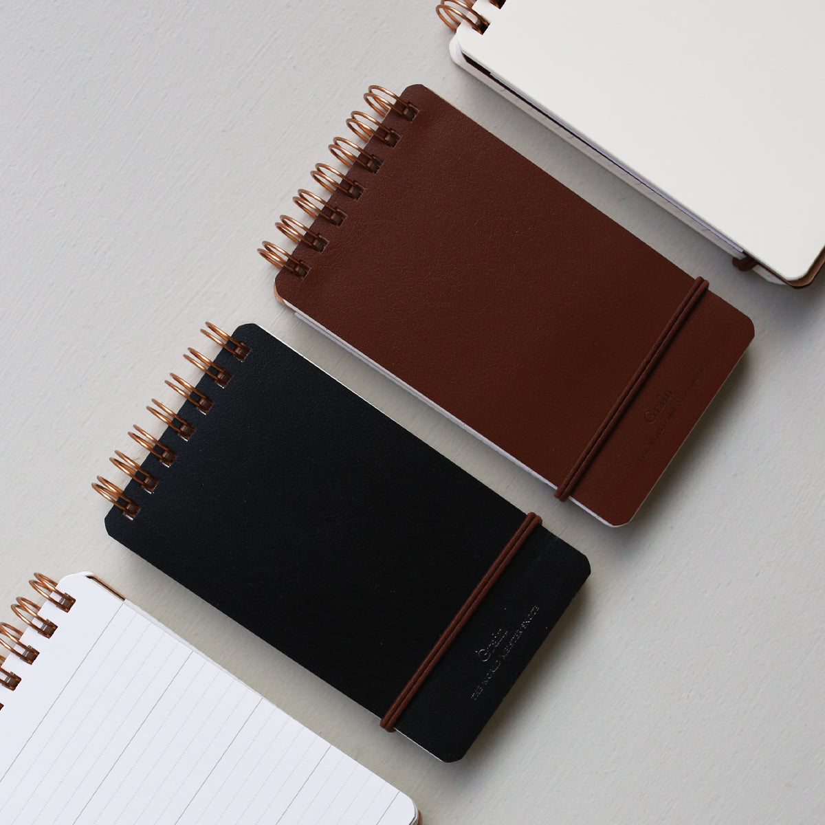 SPIRAL-BOUND NOTEPAD // BLACK