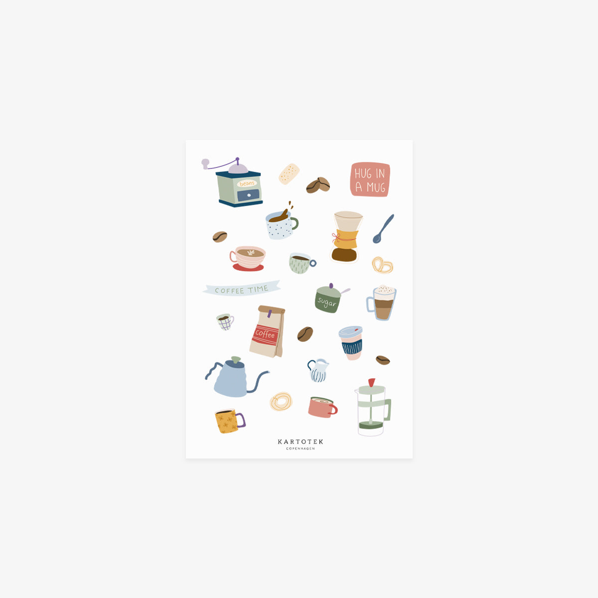 STICKERS // COFFEE TIME