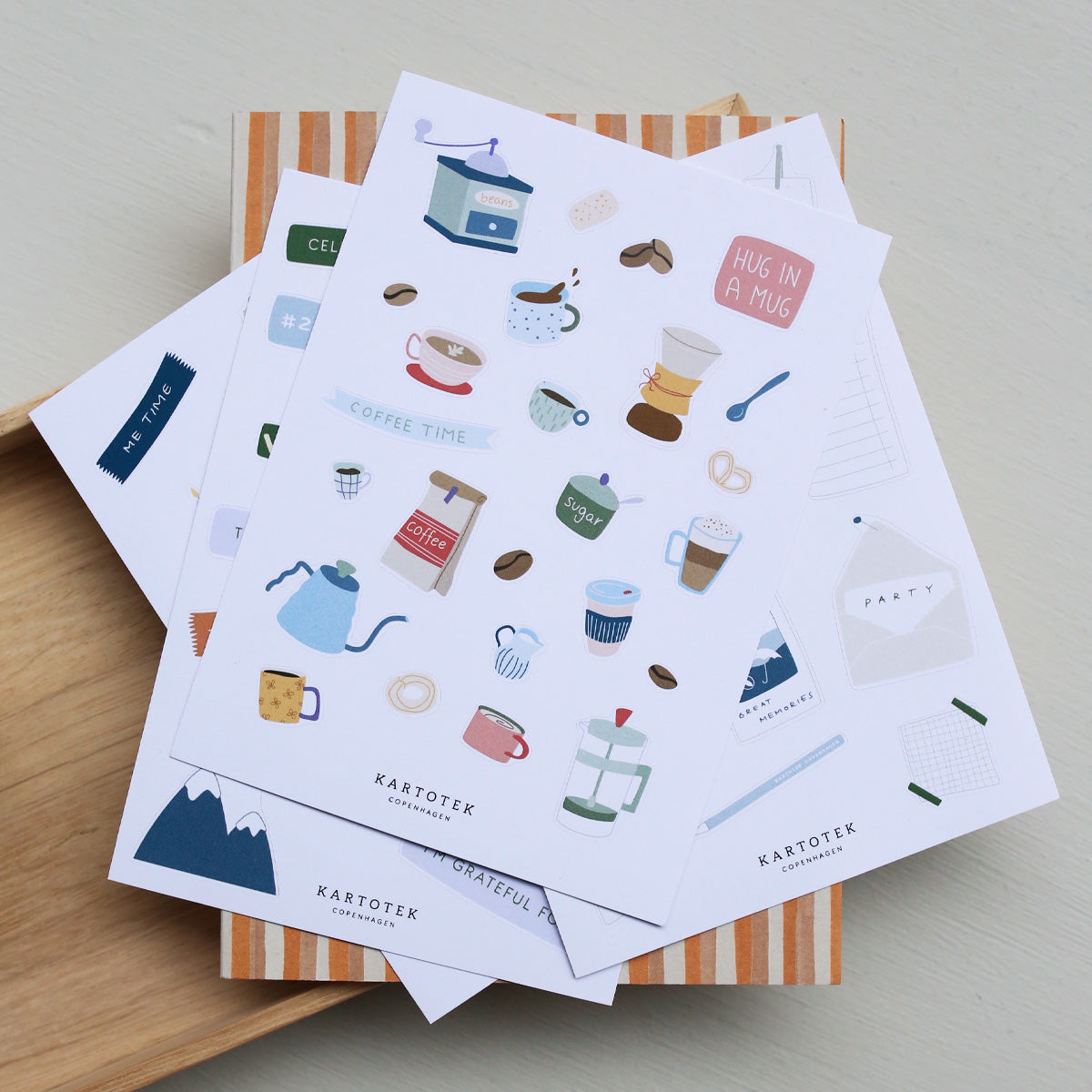 STICKERS // COFFEE TIME