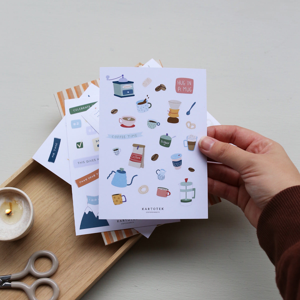 STICKERS // COFFEE TIME