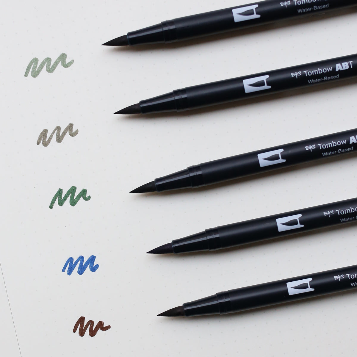 ABT DUAL BRUSH PEN // NAVY BLUE