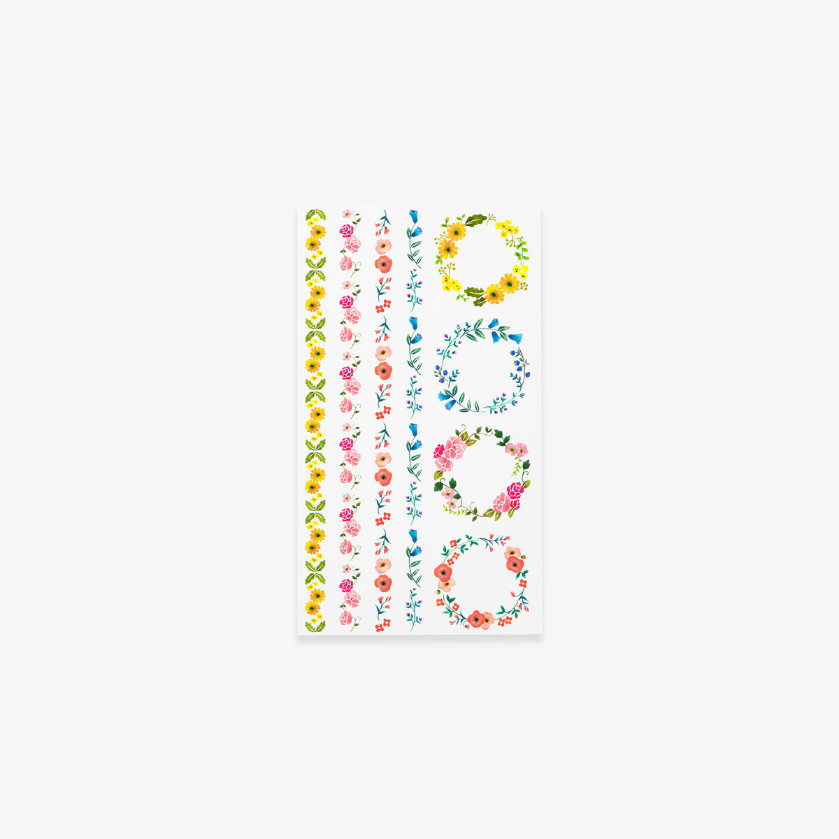 TRANSFER STICKERS // WREATHS