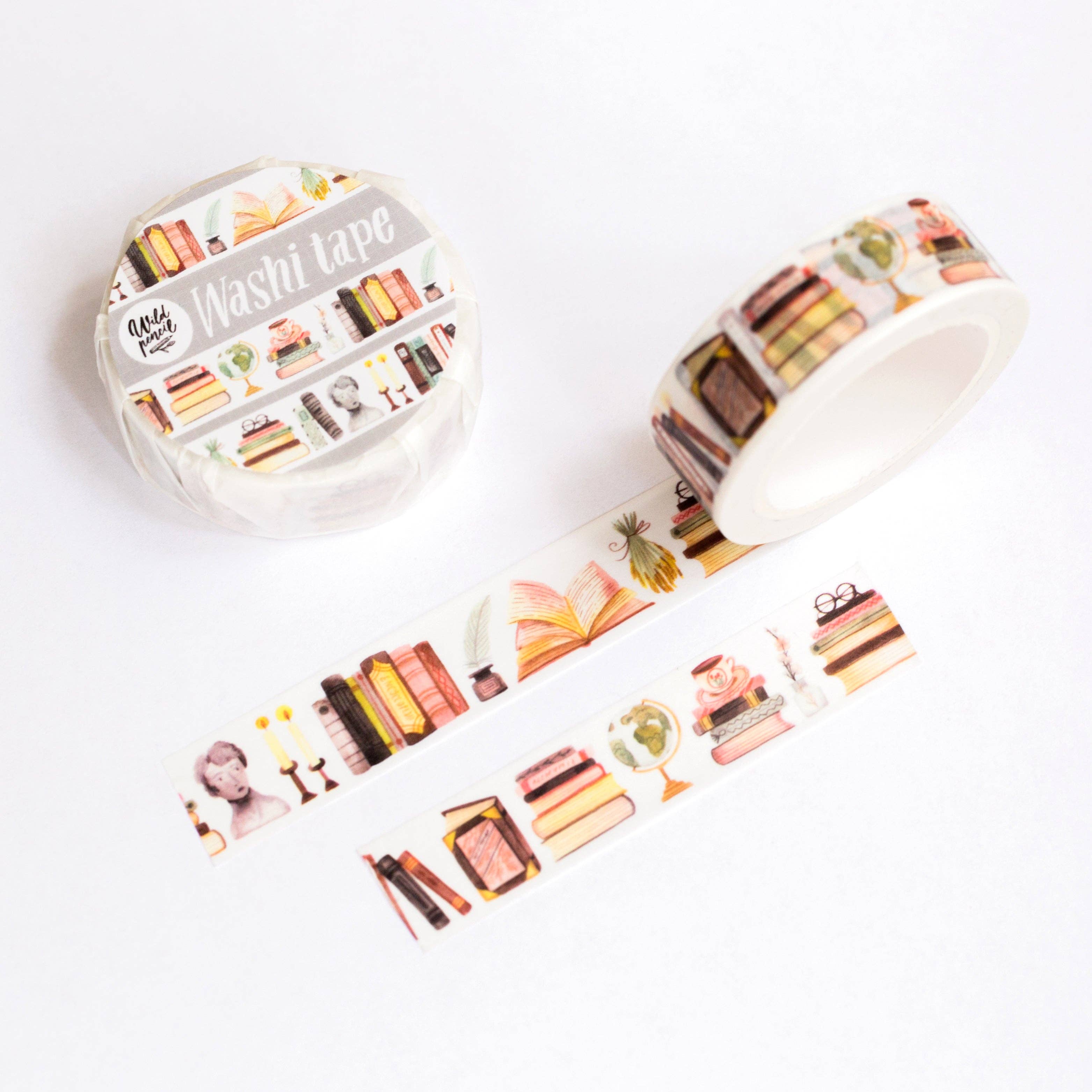 WASHI TAPE // BOOKSHELF
