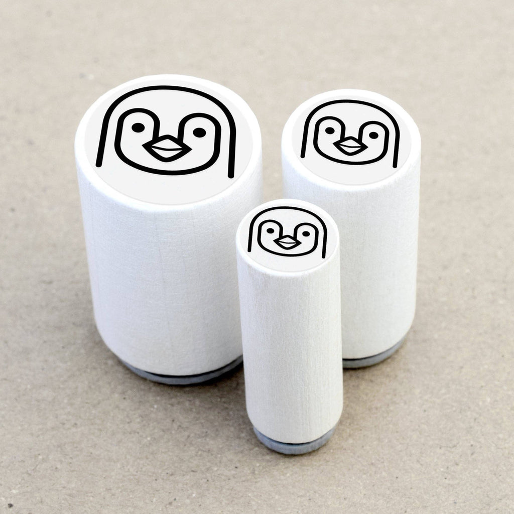 MINI RUBBER STAMP // PENGUIN