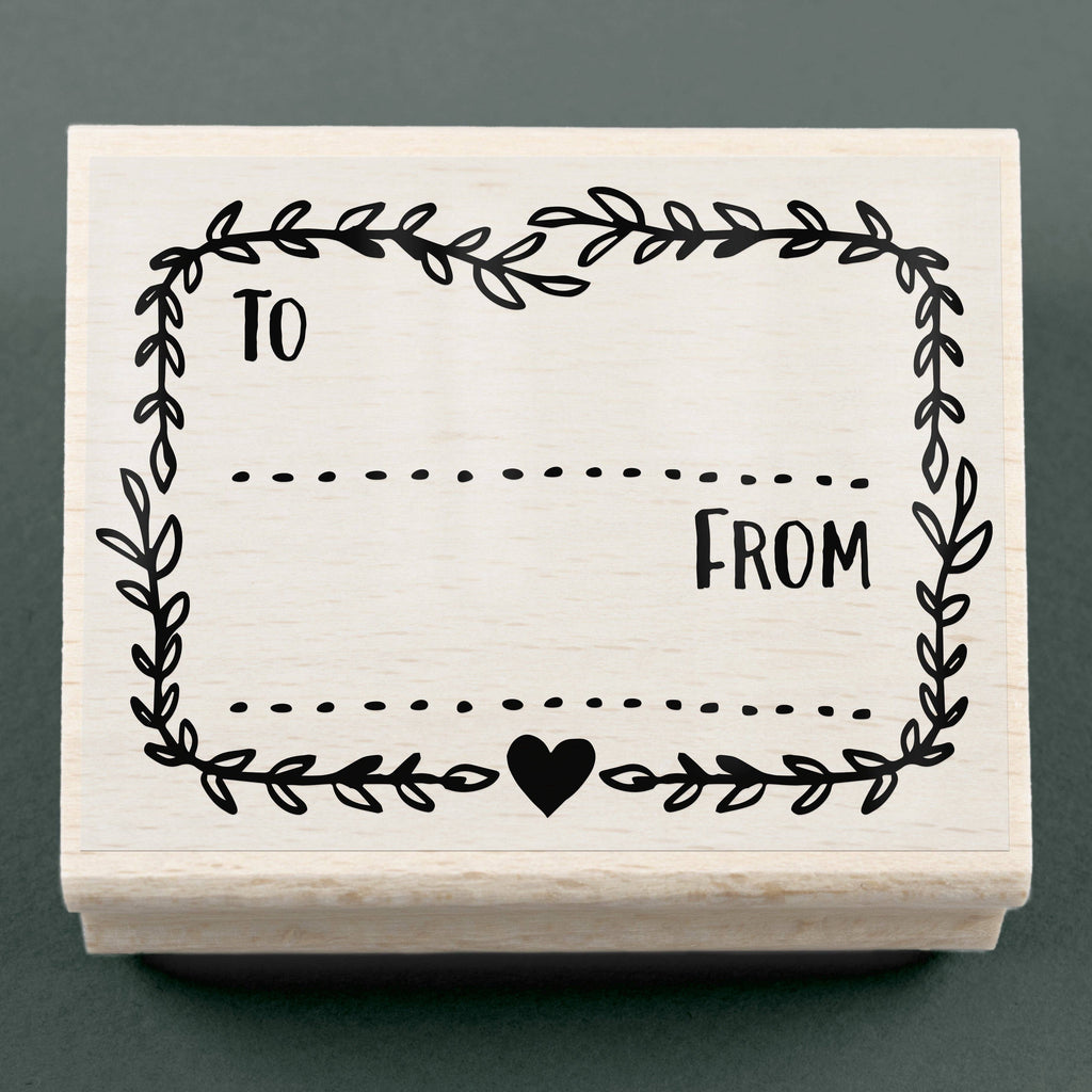 STAMP // TO AND FROM WREATH