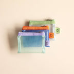 MESH POCKET XS // LILAC & MINT