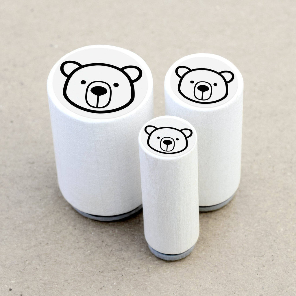 MINI RUBBER STAMP // BEAR
