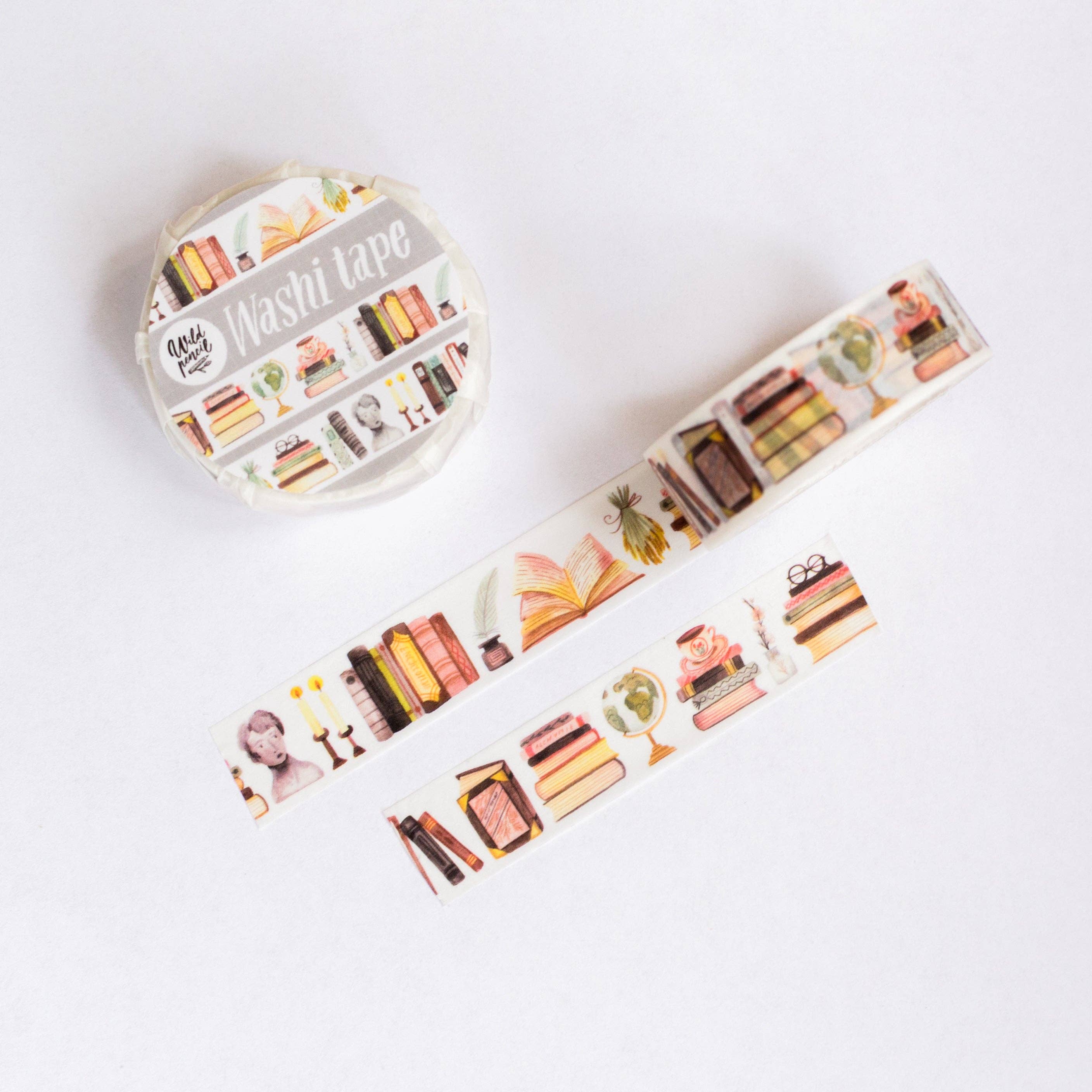 WASHI TAPE // BOOKSHELF