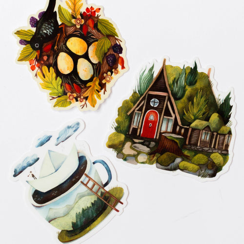VINYL STICKER // FLOATING