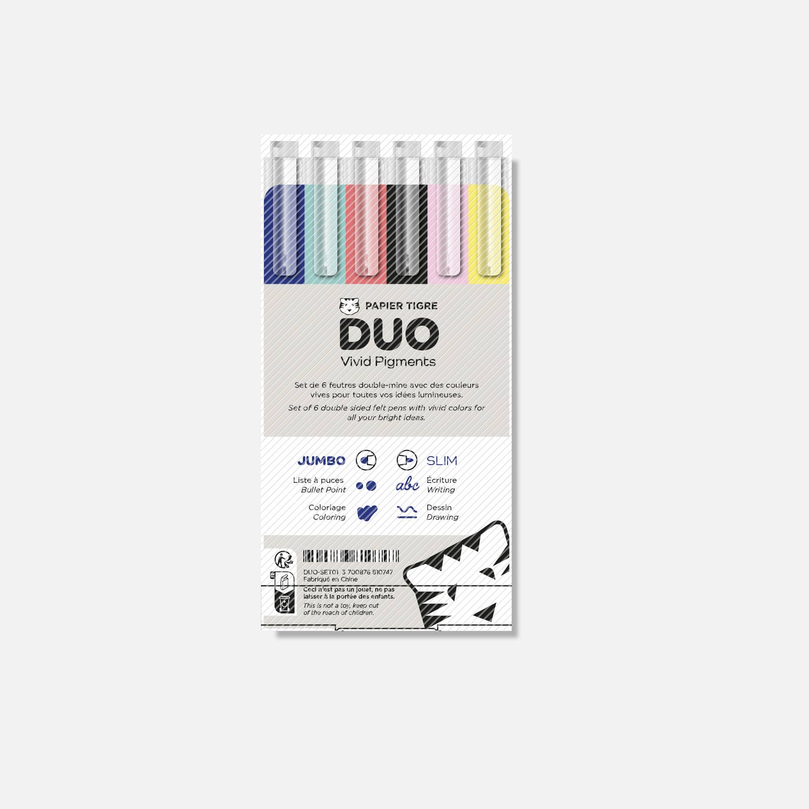 DUO PEN SET OF 6 // VIVID