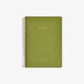 KOZO SPIRAL-BOUND NOTEBOOK A5 // OLIVE