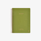 KOZO SPIRAL-BOUND NOTEBOOK A5 // OLIVE