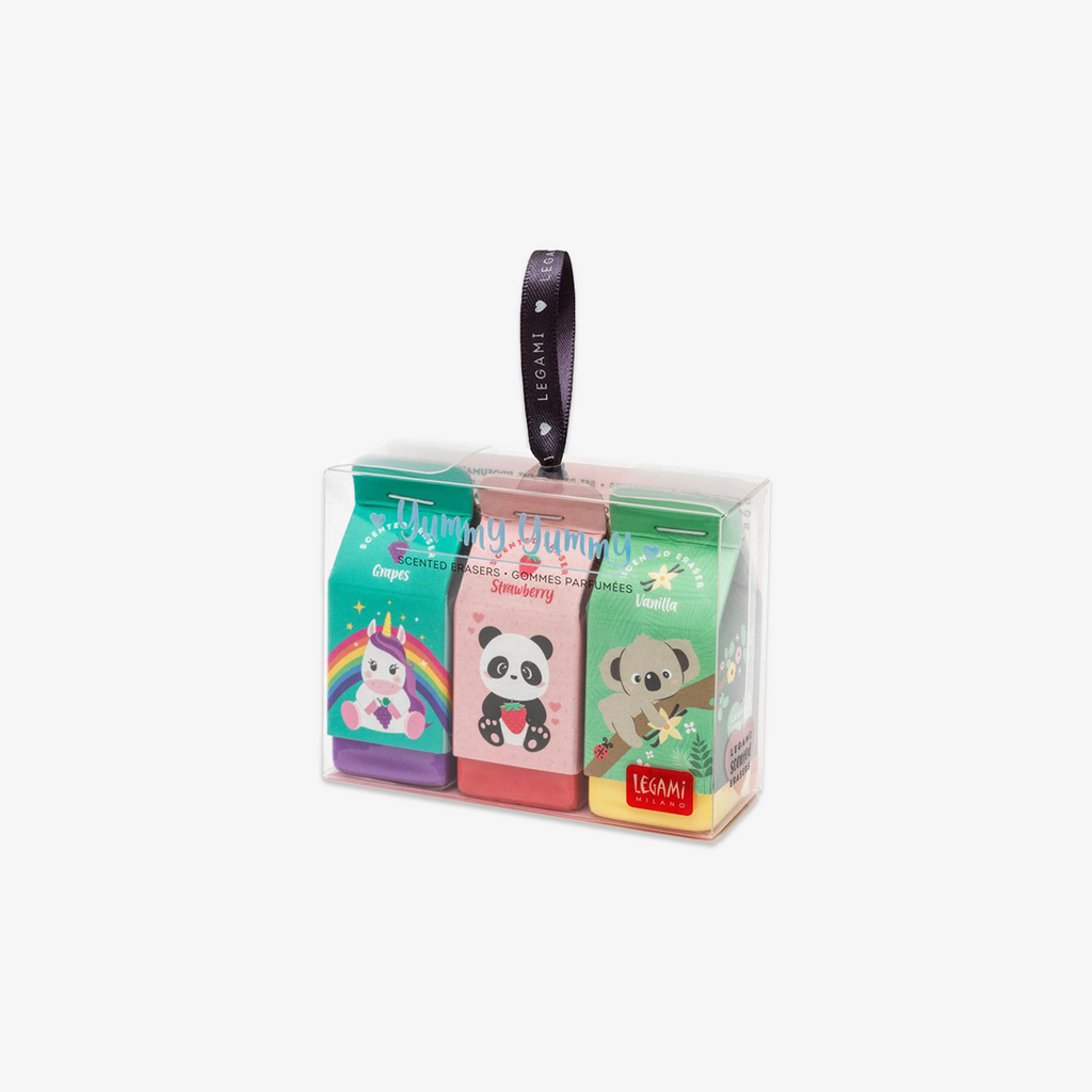 SCENTED ERASERS // SET OF 3