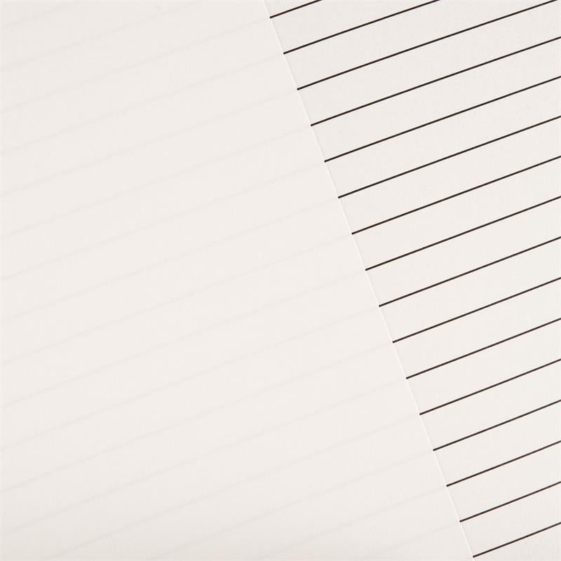 White lined paper sheets with diagonal black ruled lines, filling the frame.