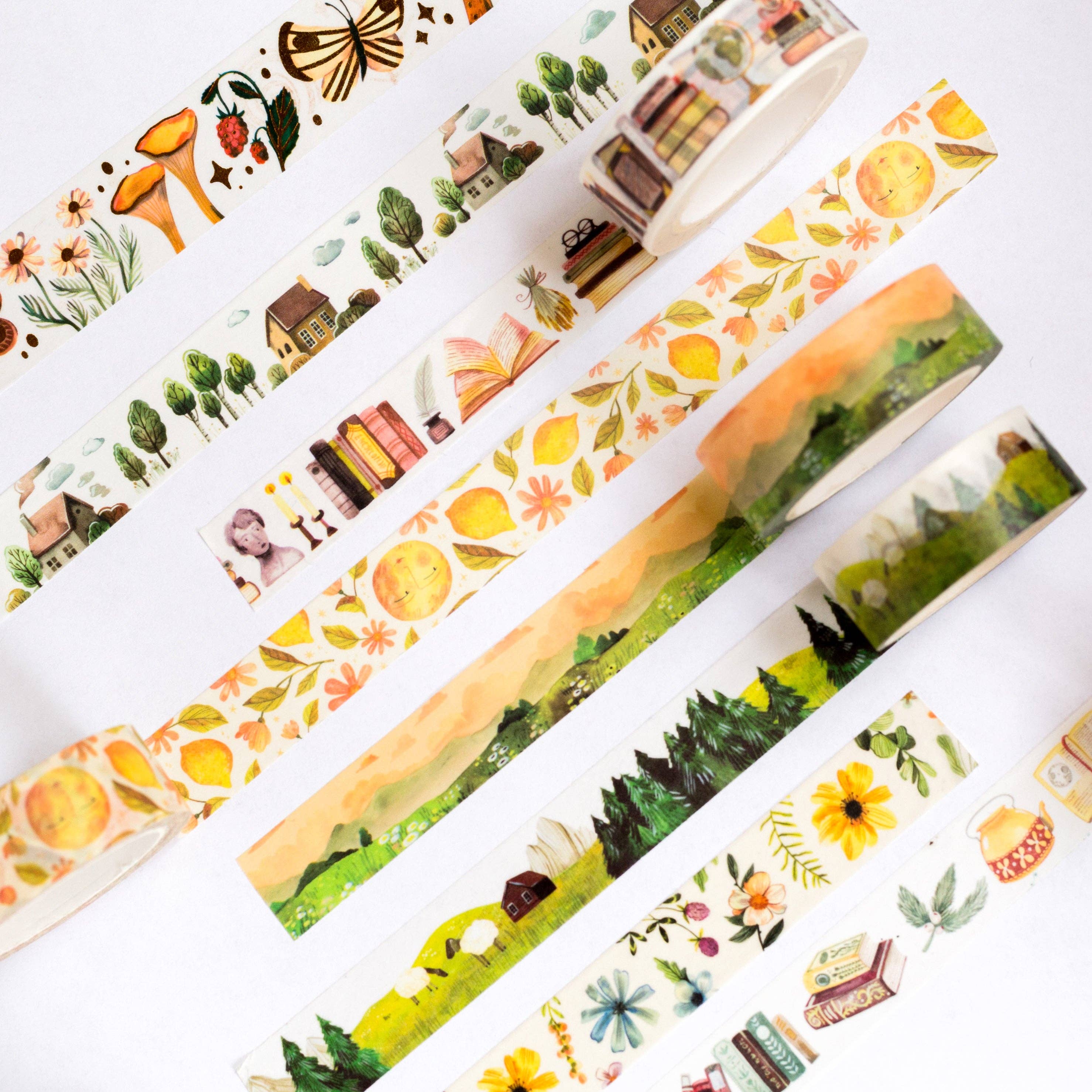 WASHI TAPE // BOOKSHELF