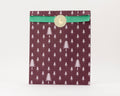 GIFT BAG XXL // RED WINE FIR TREE