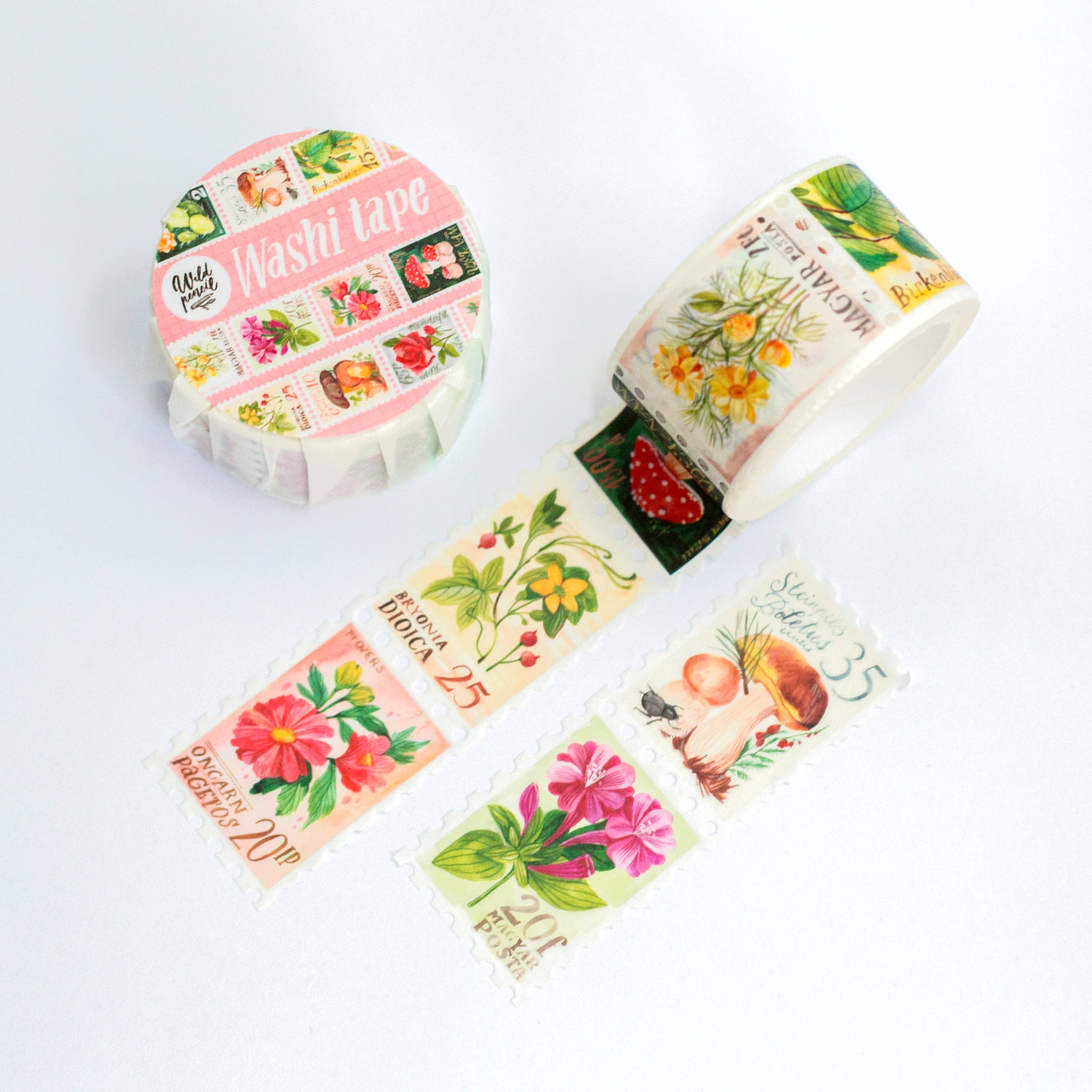 WASHI TAPE // BLOMSTERFRIMÆRKER