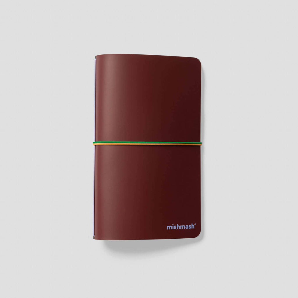 MISHMASH LOG COVER // MAROON
