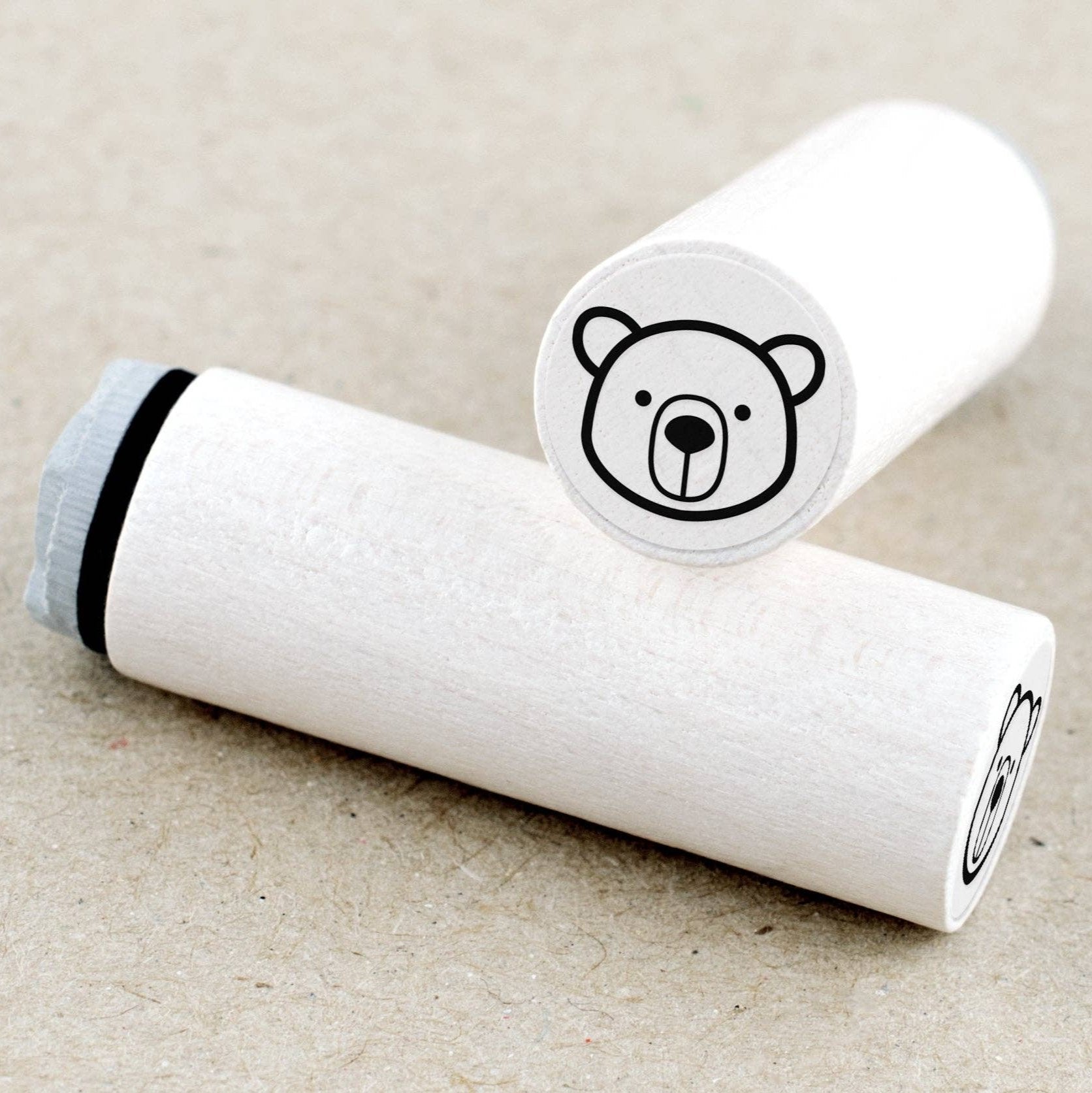 MINI RUBBER STAMP // BEAR