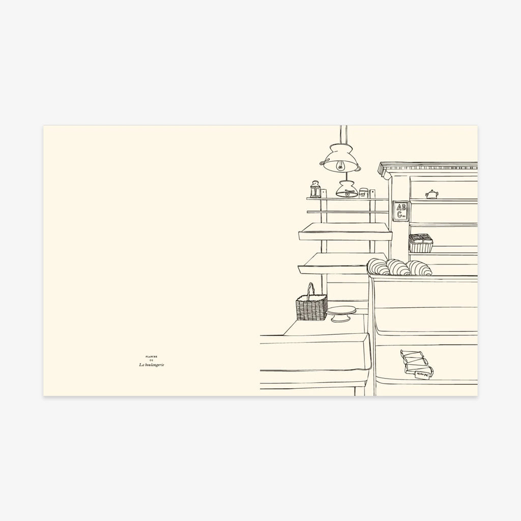 COLOURING AND STICKER BOOK // LE MARCHE