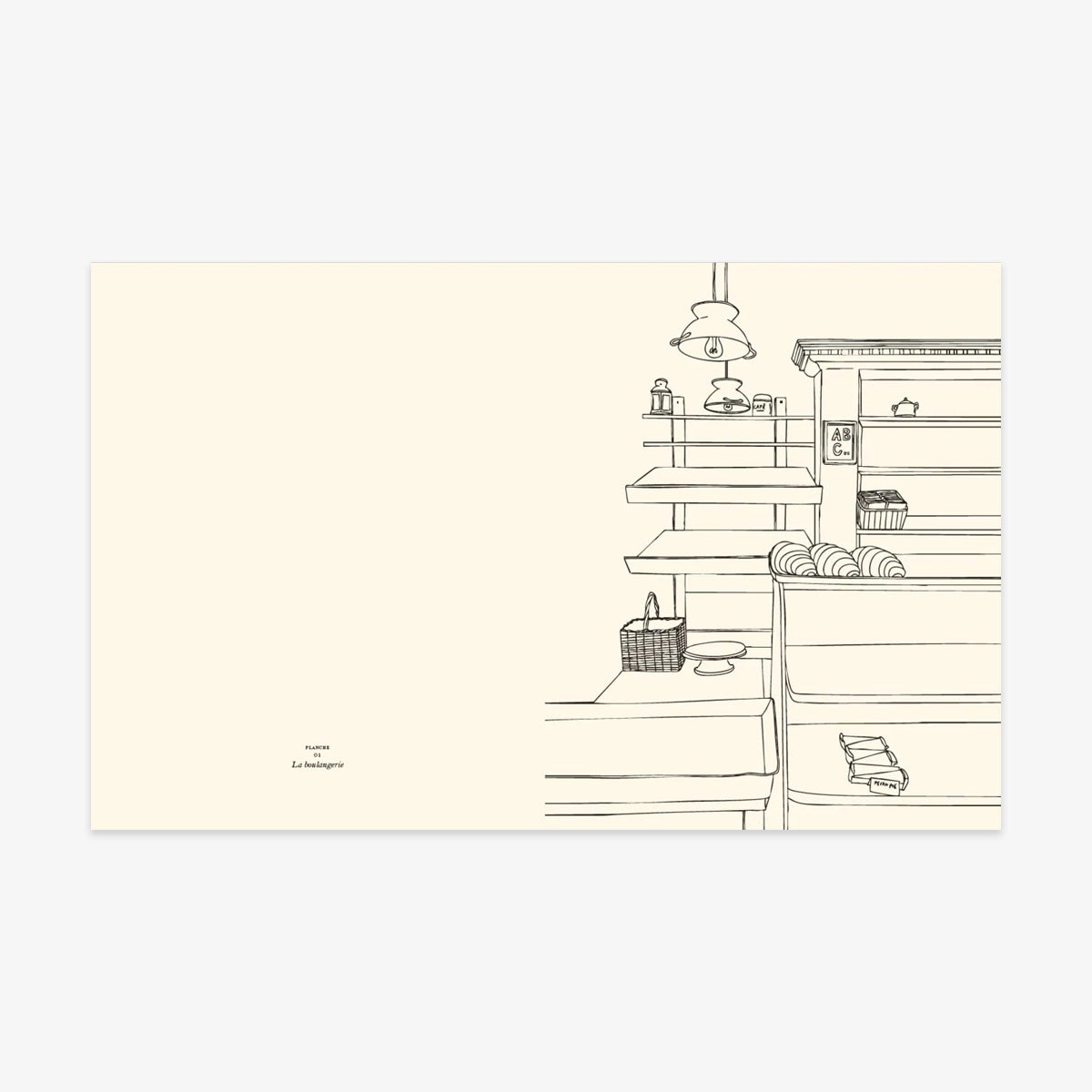 COLOURING AND STICKER BOOK // LE MARCHE
