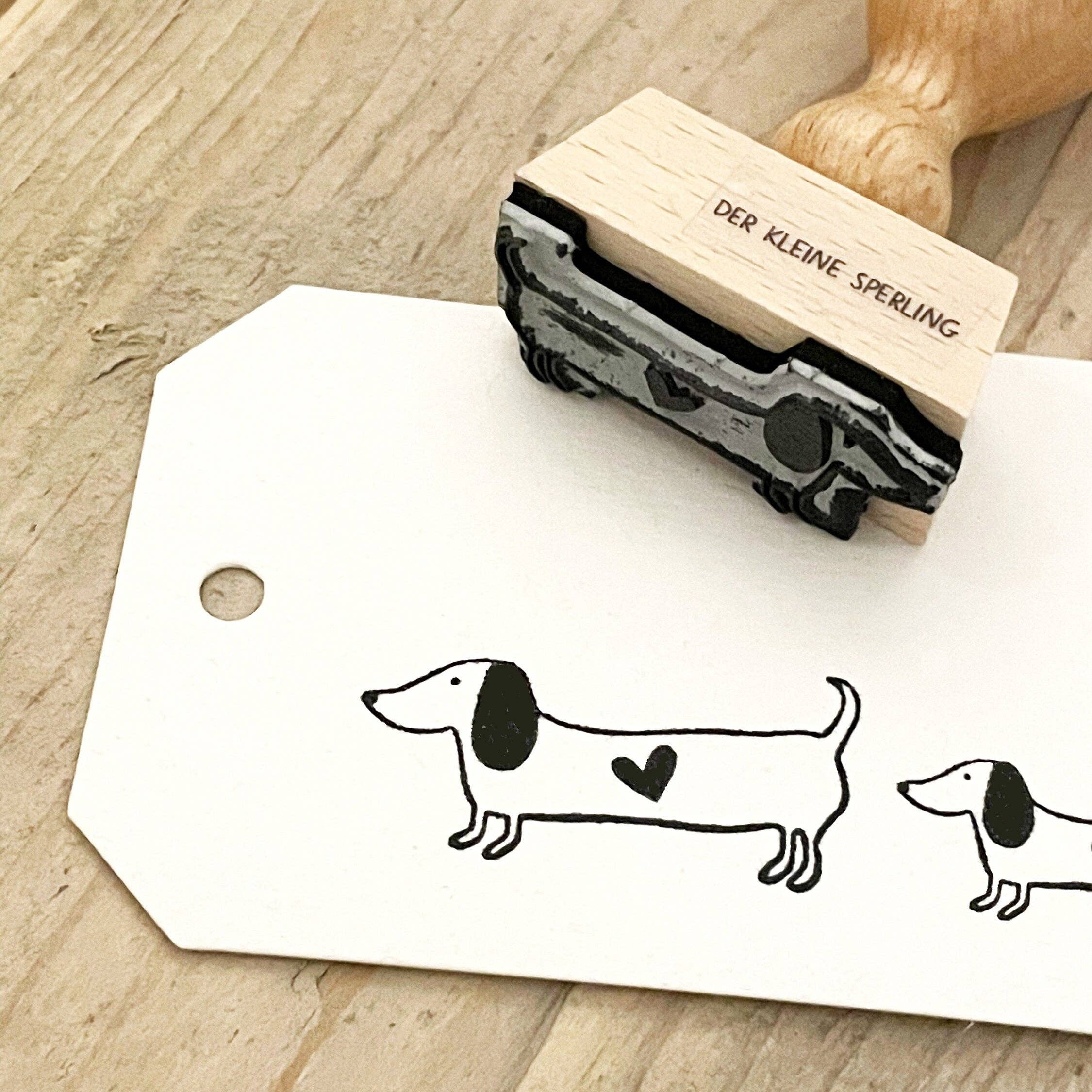 RUBBER STAMP // SMALL DACHSHUND