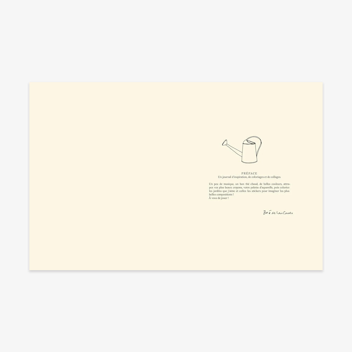 MALE- & KLISTERMÆRKEBOG // LE JARDIN