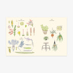 MALE- & KLISTERMÆRKEBOG // LE JARDIN