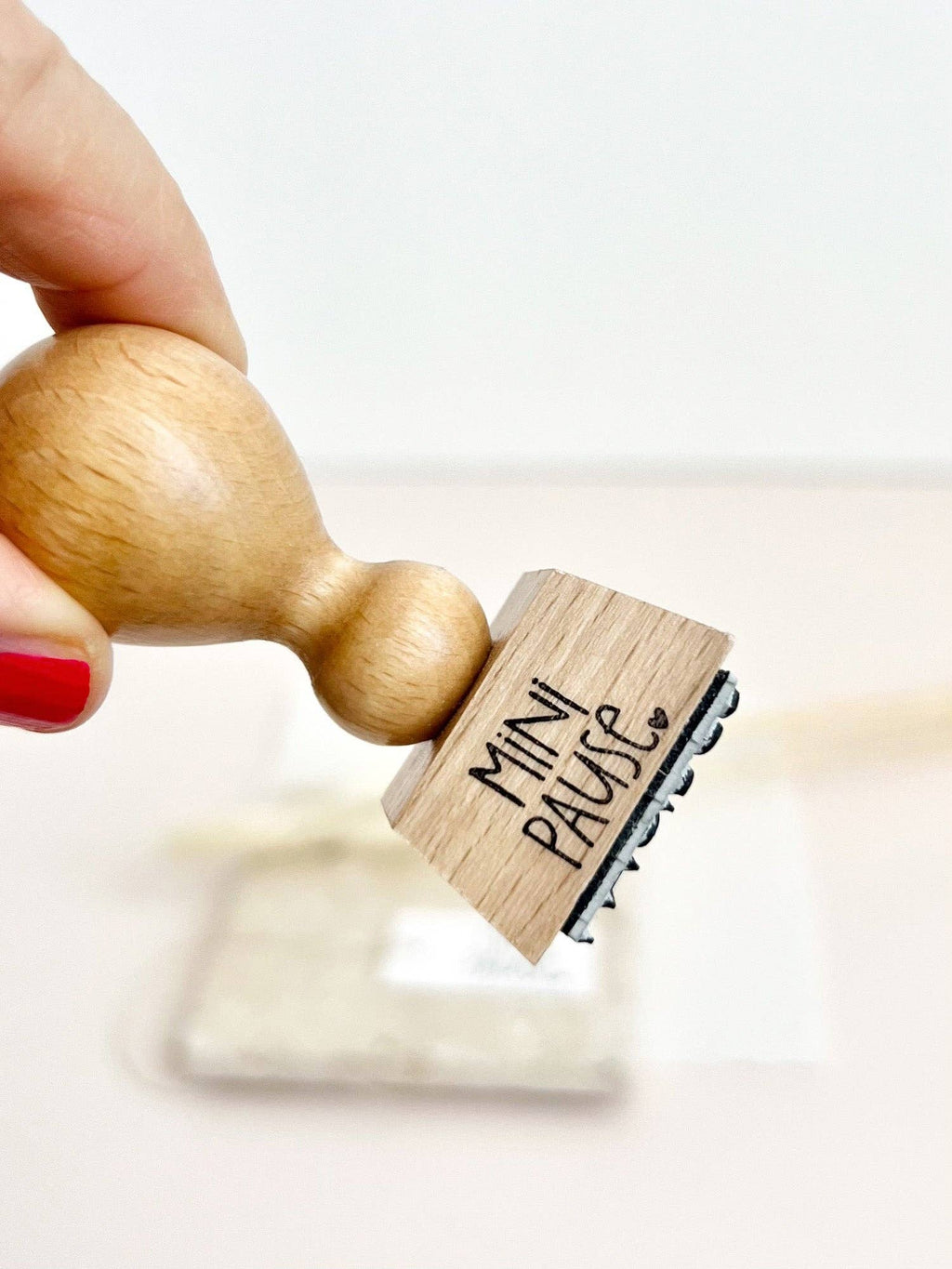 RUBBER STAMP // 'MINI PAUSE'