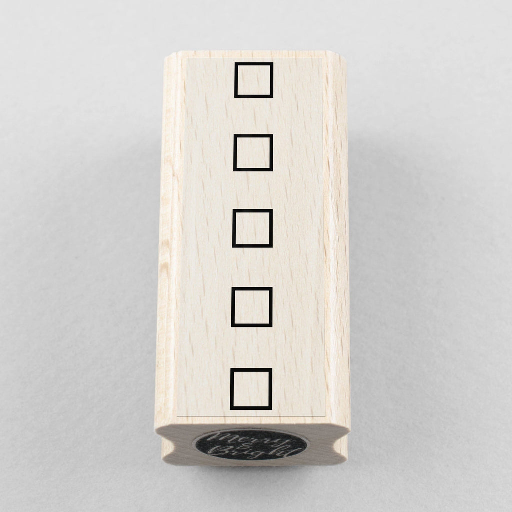 STEMPEL // CHECKLISTE