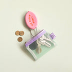 MESH POCKET XS // LILAC & MINT