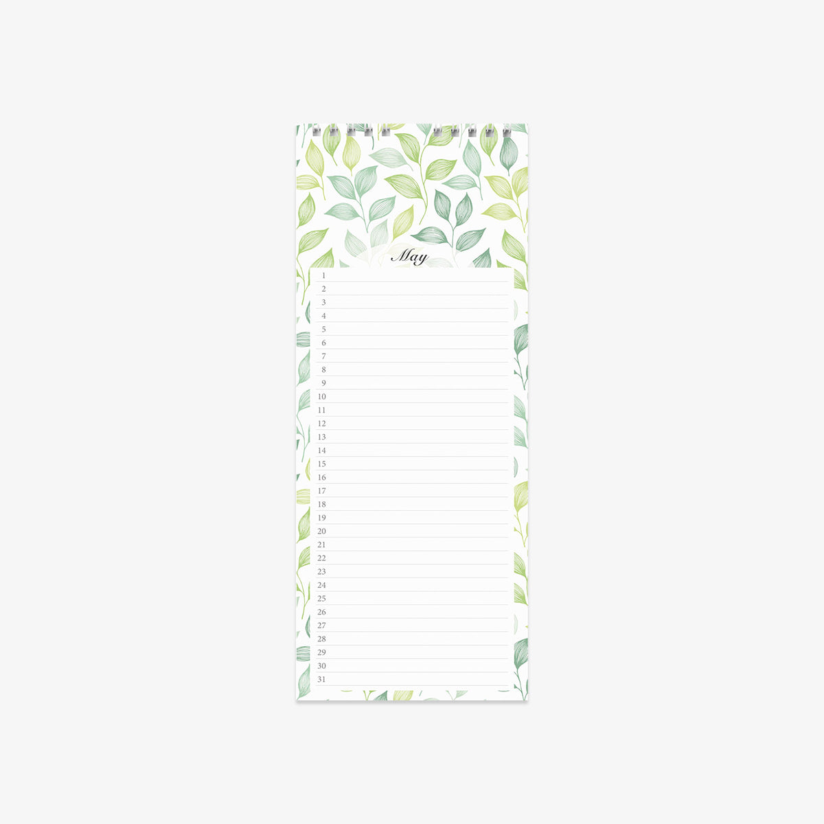 PAPERSTYLE BIRTHDAY CALENDAR