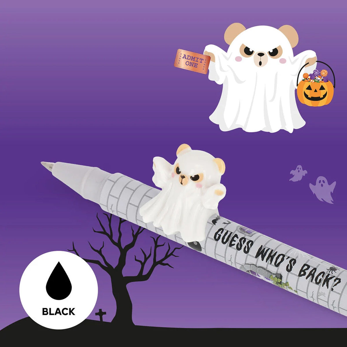 LOVELY FRIENDS GEL PEN SET // SPOOKY PARTY (LIMITED EDITION)