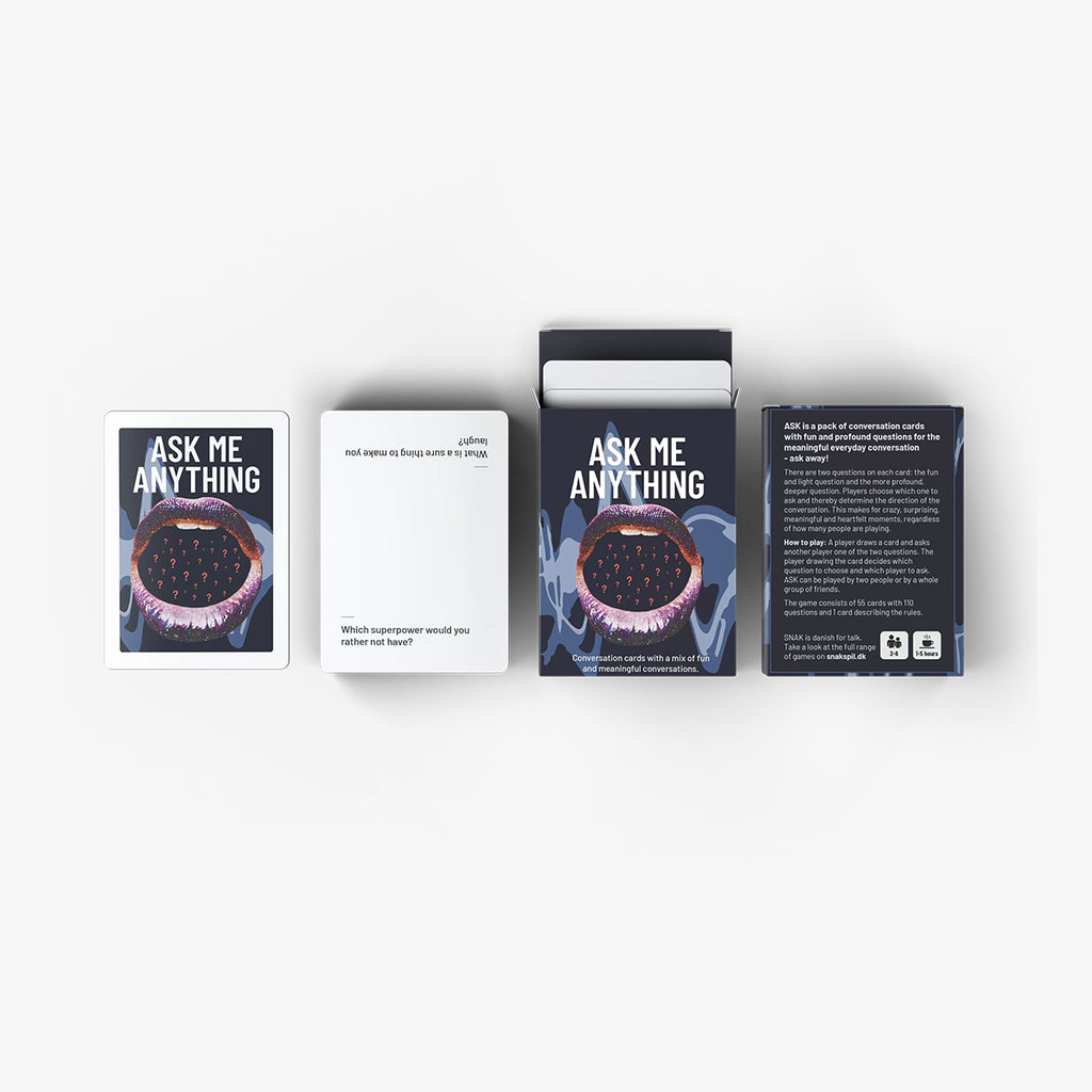 CONVERSATION CARDS - ENGLISH // ASK