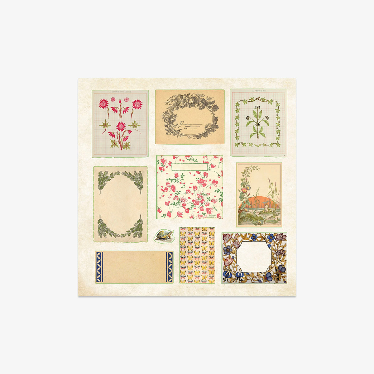 STICKER BOOK // COTTAGECORE