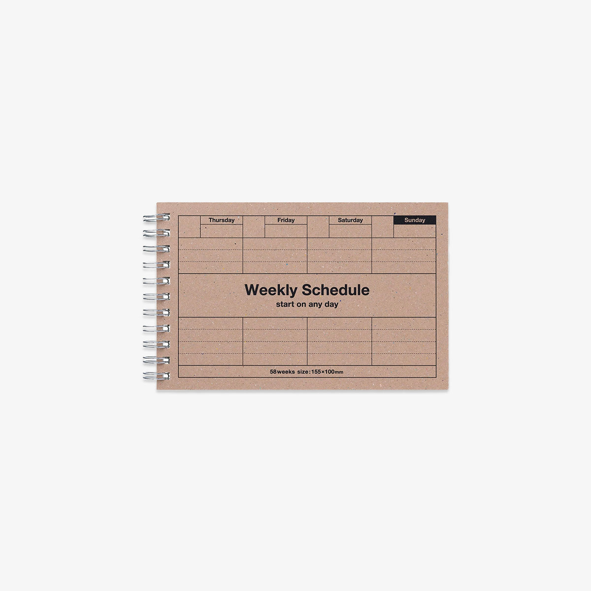 WEEKLY SCHEDULE // CRAFT