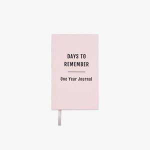 PAPERSTYLE JOURNAL 'DAYS TO REMEMBER' // ROSE