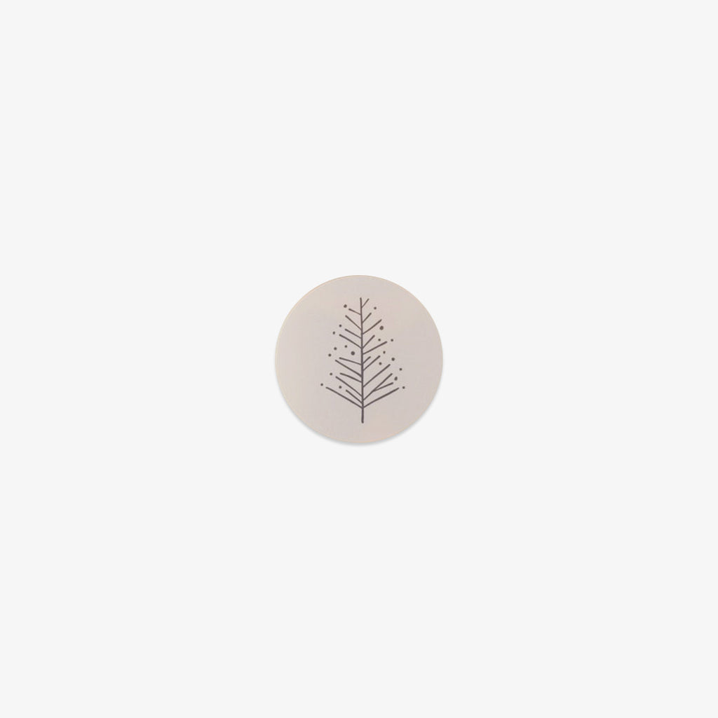 KONTURSKÅRET KLISTERMÆRKE // VINTER