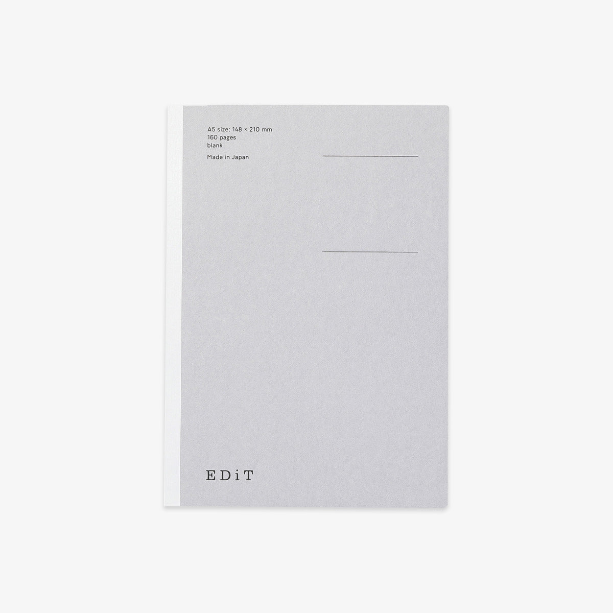 EDiT NOTEBOOK SLIM // A5 BLANK