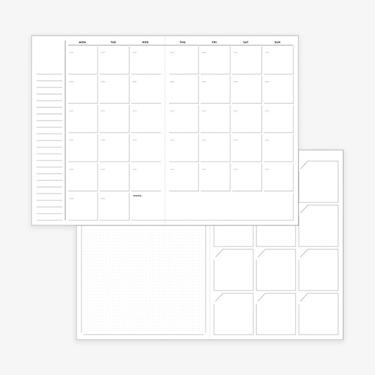 FIND & NOTICE WEEKLY PLANNER DIARY // PALE YELLOW