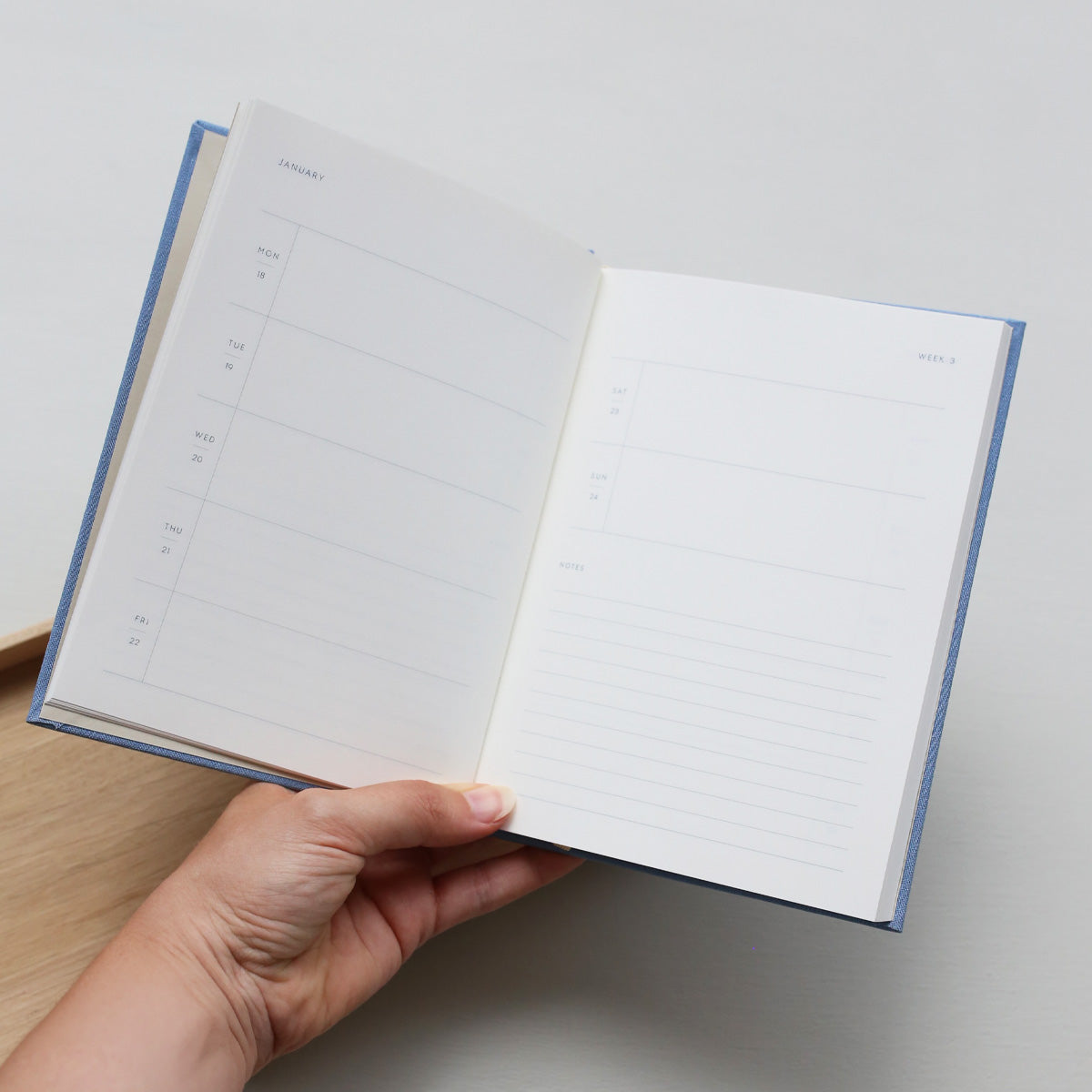 NOTEBOOK CALENDAR 2027 // ENGLISH