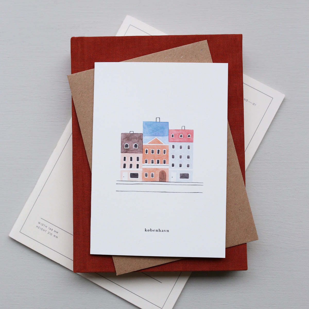 GREETING CARD SET OF 6 // COPENHAGEN