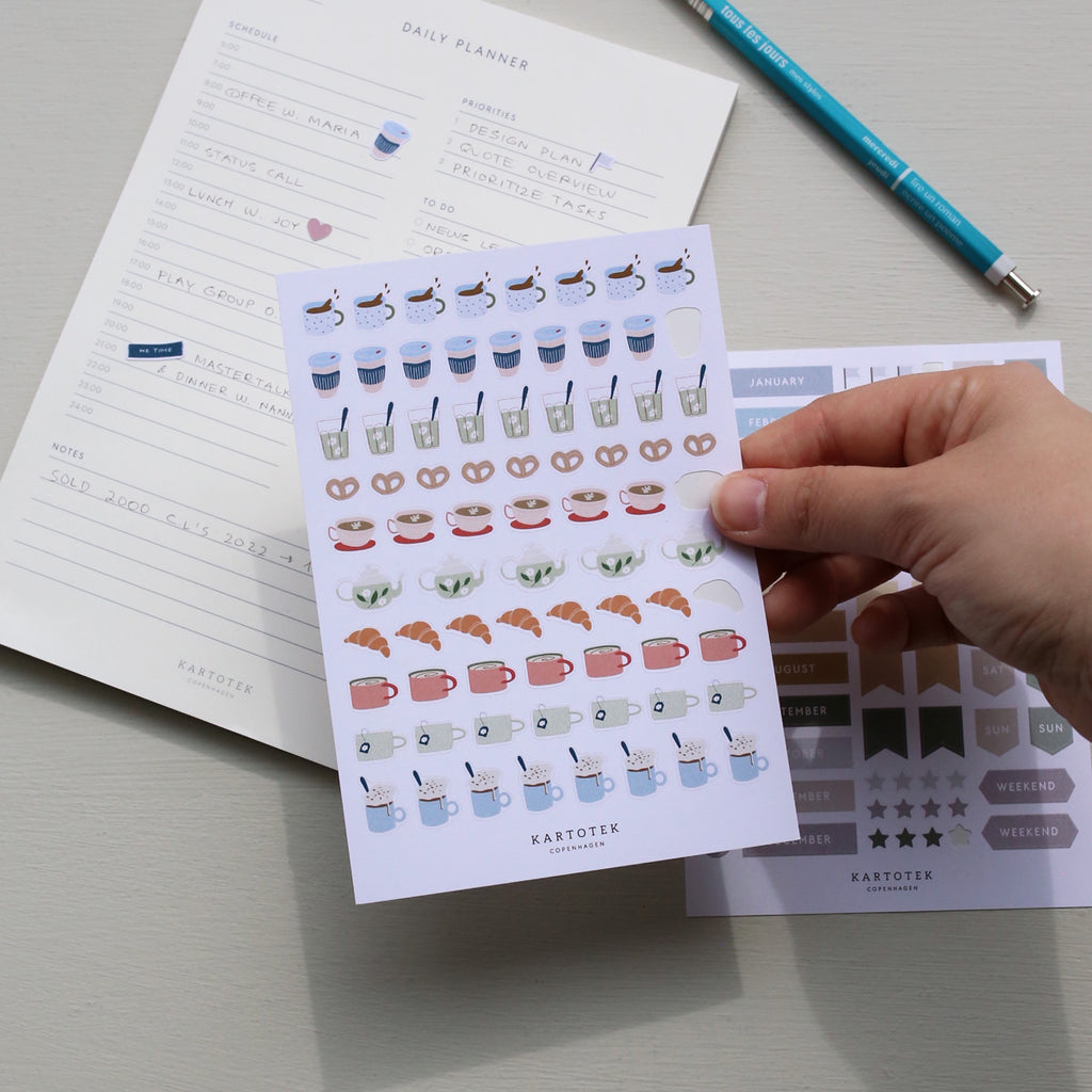 STICKERS // MINI COFFEE ICONS